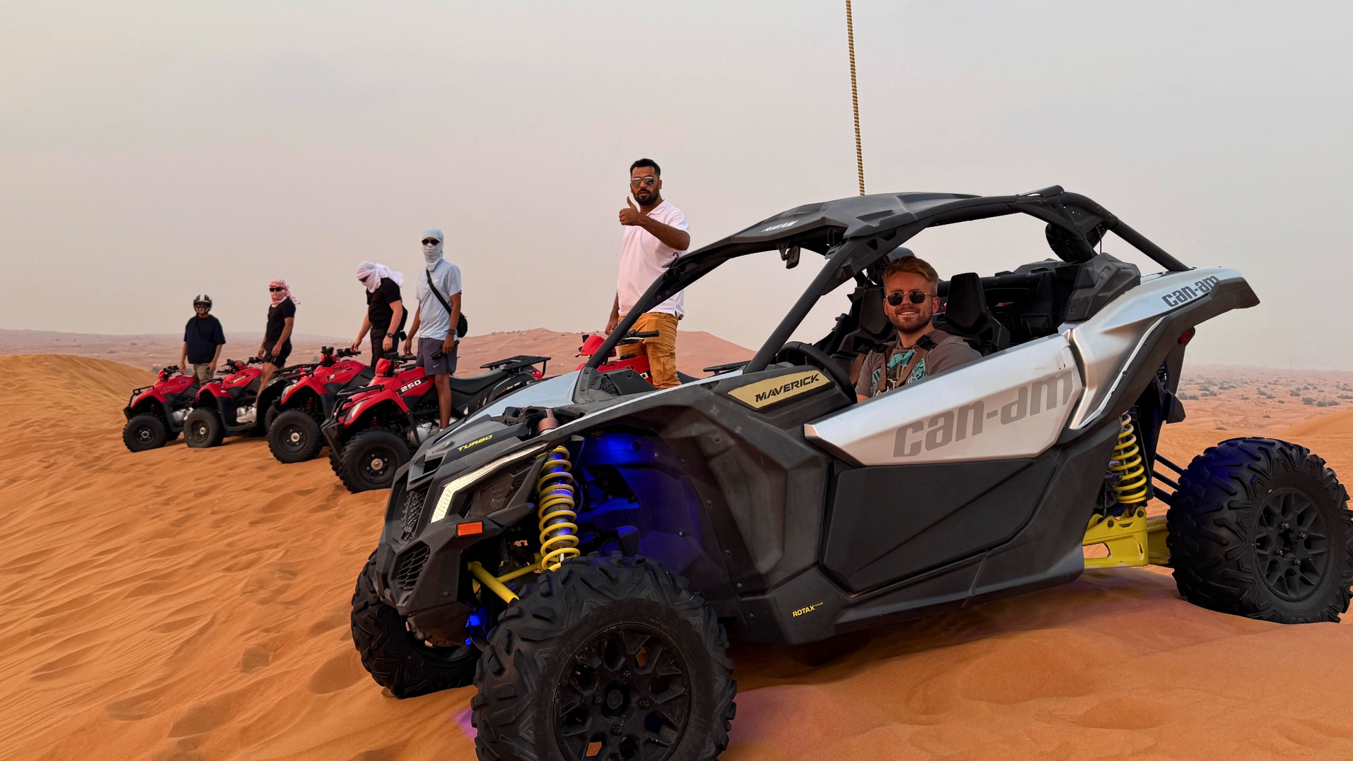 Dune Bashing in Can-Am Maverick X3 – 2 Passengers (Dubai)